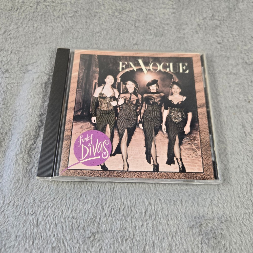 En Vogue Funky Divas CD 1992 R&B Soul Album 92121-2 My Lovin Free Your Mind